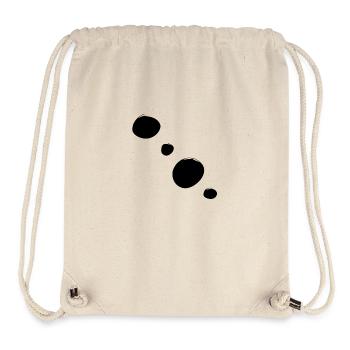 Formes Cercles Cercle Symbole - Sac à cordon recyclé Stanley/Stella - blanc naturel - Devant