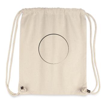 Circle shape icon - Stanley/Stella Recycled Gym Bag - natural - Front