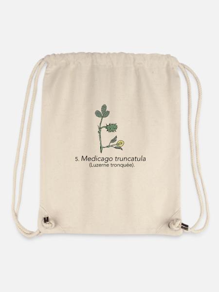 Alfalfa, stubby - Stanley/Stella Recycled Gym Bag - natural