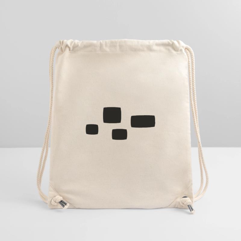 Four Squares Square Shape Symbol Pattern Stanley/Stella Recycled Gym Bag