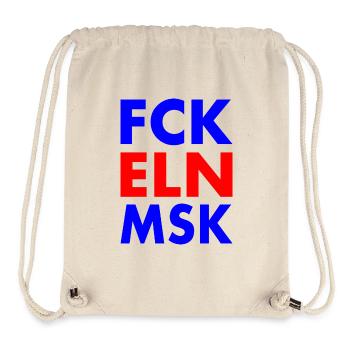 Fck eln msk - Stanley/Stella Recycled Gym Bag - natural - Front