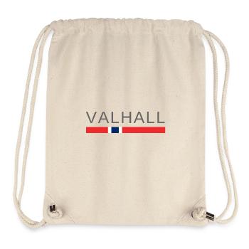 Valhalla Norwegen - Stanley/Stella recycelter Gym Bag - Naturweiß - Vorne