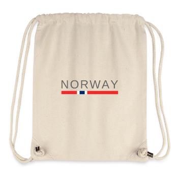 Norwegen - Stanley/Stella recycelter Gym Bag - Naturweiß - Vorne