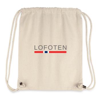 Lofoten Norwegen - Stanley/Stella recycelter Gym Bag - Naturweiß - Vorne