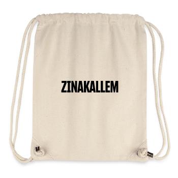 Zènakallem, Flemish dialect T-shirt - Stanley/Stella Recycled Gym Bag - natural - Front