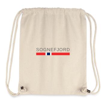 Sognefjord Norwegen - Stanley/Stella recycelter Gym Bag - Naturweiß - Vorne