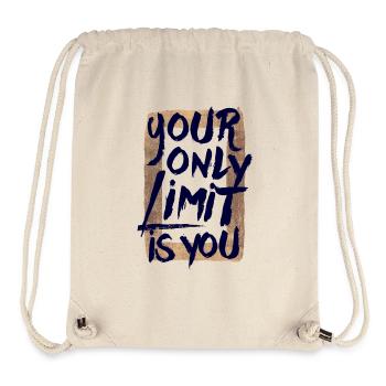 Your only limit is you - Stanley/Stella Recycled Gym Bag - natural - Front