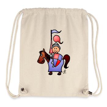 Chevalier - Sac à cordon recyclé Stanley/Stella - blanc naturel - Devant