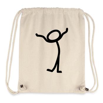 comic - Stanley/Stella Recycled Gym Bag - natural - Front