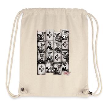 DC Comics Originals Harley Quinn Posen - Stanley/Stella recycelter Gym Bag - Naturweiß - Vorne