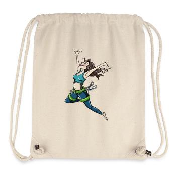 Successful Climb - Stanley/Stella recycelter Gym Bag - Naturweiß - Vorne