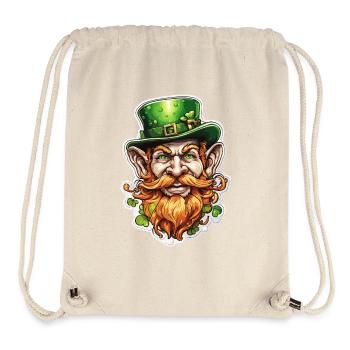 Leprechaun / Leprechaun / Green / Ginger / Ireland - Stanley/Stella Recycled Gym Bag - natural - Front