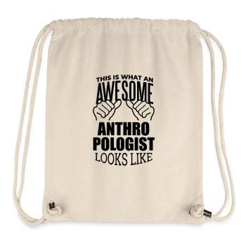 Anthropologist - Stanley/Stella Recycled Gym Bag - natural - Front
