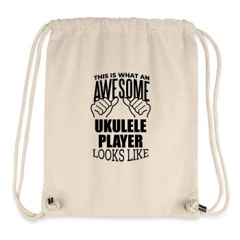 Ukulele - Stanley/Stella Recycled Gym Bag - natural - Front