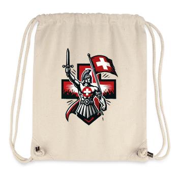 Gladiator Schweiz - Stanley/Stella recycelter Gym Bag - Naturweiß - Vorne