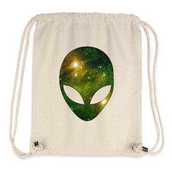 Cosmic Alien - Stanley/Stella Recycled Gym Bag - natural - Front