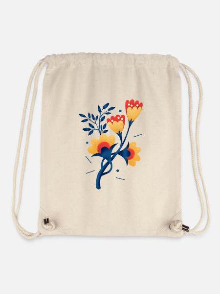 SCHOLLE 3 - Stanley/Stella recycelter Gym Bag - Naturweiß