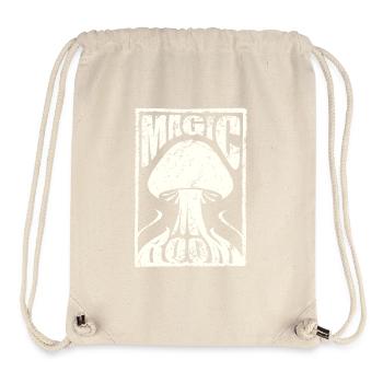 Magic Room used look shabby psychedelic Pilz Raum - Stanley/Stella recycelter Gym Bag - Naturweiß - Vorne