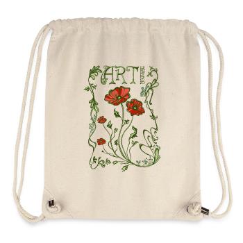 Art nouveau Jugendstil - Stanley/Stella Recycled Gym Bag - natural - Front