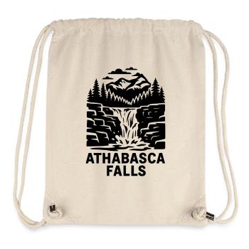 athabasca falls - Stanley/Stella recycelter Gym Bag - Naturweiß - Vorne