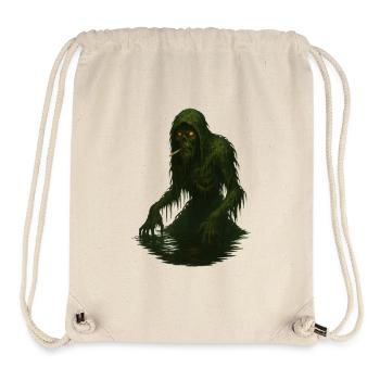 Swamp Monster - Stanley/Stella recycelter Gym Bag - Naturweiß - Vorne