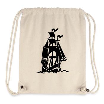 Ship - Stanley/Stella Recycled Gym Bag - natural - Front