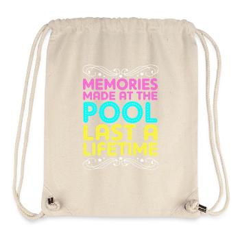 Pool Party - Stanley/Stella recycelter Gym Bag - Naturweiß - Vorne