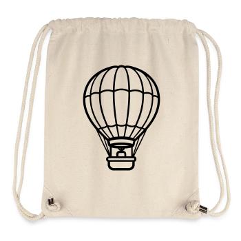 Luftballon - Stanley/Stella recycelter Gym Bag - Naturweiß - Vorne