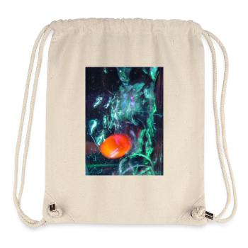 Neon Nebula with Orange Core - Stanley/Stella Recycled Gym Bag - natural - Front