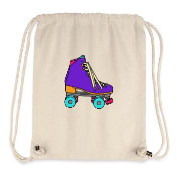 Patins à roulettes - Sac à cordon recyclé Stanley/Stella - blanc naturel - Devant
