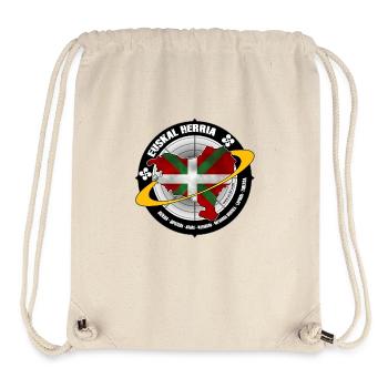 Baskische Land - Stanley/Stella recycelter Gym Bag - Naturweiß - Vorne
