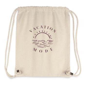 Ferien Sommer Holiday - Stanley/Stella recycelter Gym Bag - Naturweiß - Vorne