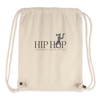 Danse Hip Hop - Sac à cordon recyclé Stanley/Stella - blanc naturel - Devant