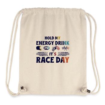 Dirtbike Rider Race Race Day MX Motocross - Stanley/Stella recycelter Gym Bag - Naturweiß - Vorne