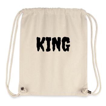 Ich bin ein König - Stanley/Stella recycelter Gym Bag - Naturweiß - Vorne