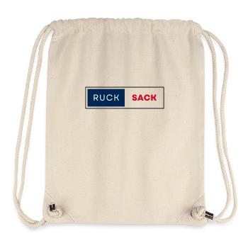 Ruck-Sack-Franzos - Stanley/Stella recycelter Gym Bag - Naturweiß - Vorne