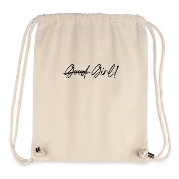 No More Good Girl - Stanley/Stella Recycled Gym Bag - natural - Front
