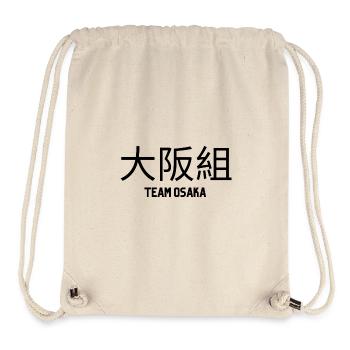Team Osaka - Stanley/Stella Recycled Gym Bag - natural - Front