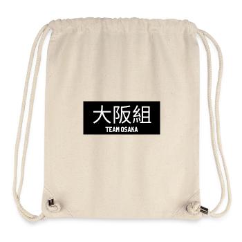 Team Osaka - Stanley/Stella recycelter Gym Bag - Naturweiß - Vorne