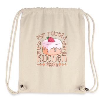 Konditorliebhaber Mir Reichts Gehe Kuchen Essen - Stanley/Stella recycelter Gym Bag - Naturweiß - Vorne