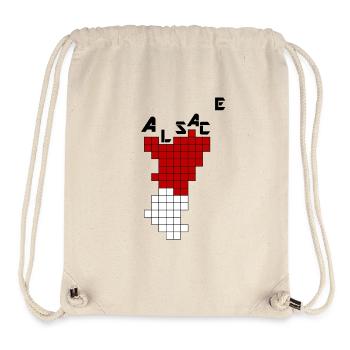 Alsace Video Game Cube - Stanley/Stella Recycled Gym Bag - natural - Front