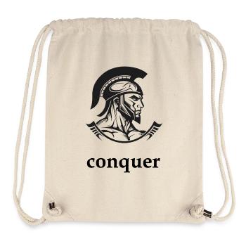 Conquérir Spartan - Sac à cordon recyclé Stanley/Stella - blanc naturel - Devant