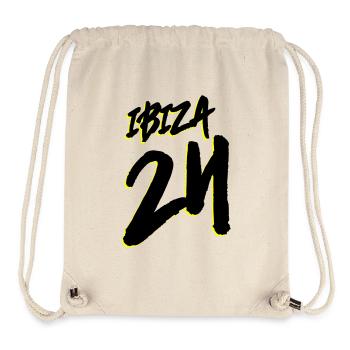 Ibiza 24 - Sac à cordon recyclé Stanley/Stella - blanc naturel - Devant