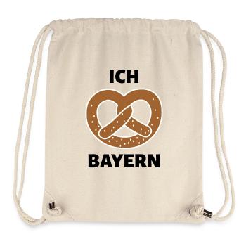 Ich mag Bayern - Stanley/Stella recycelter Gym Bag - Naturweiß - Vorne