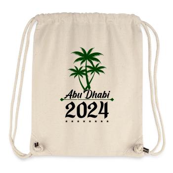 abu dhabi 2024 palmen - Stanley/Stella recycelter Gym Bag - Naturweiß - Vorne
