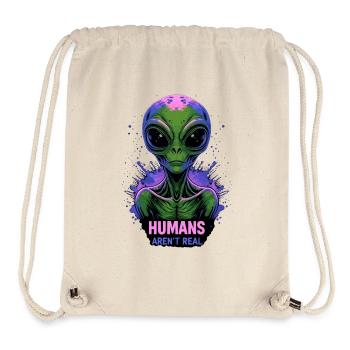Alien 👽 - Stanley/Stella Recycled Gym Bag - natural - Front