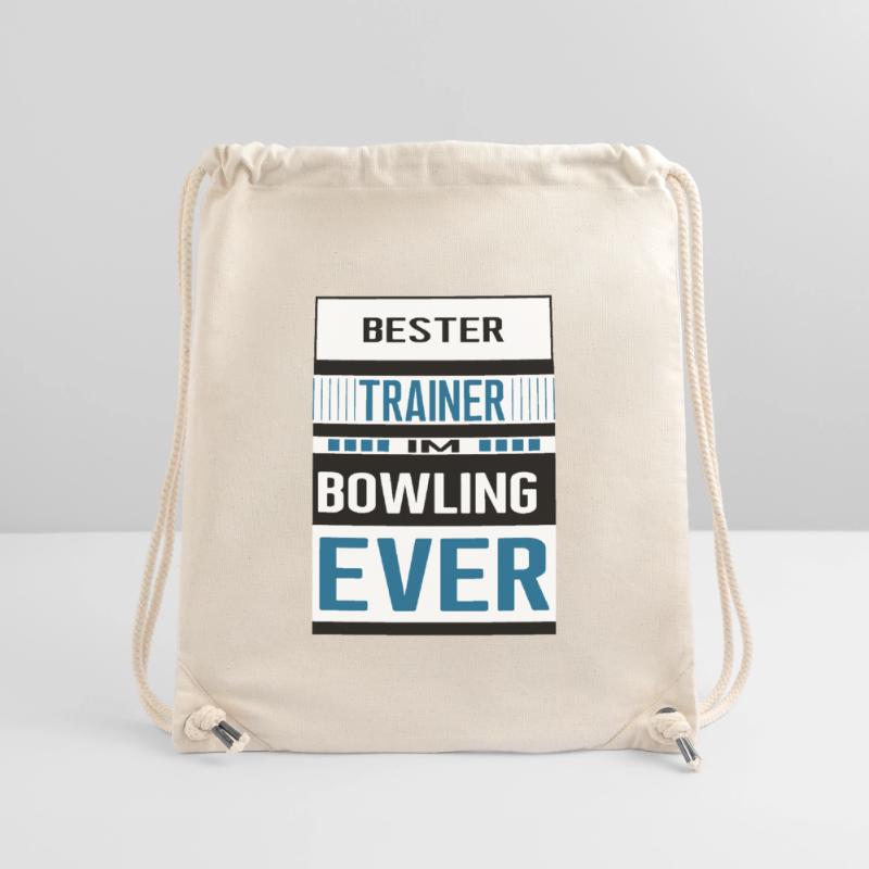 Bowling Trainer Bester Bowlingtrainer Coach Stanley/Stella recycelter Gym Bag