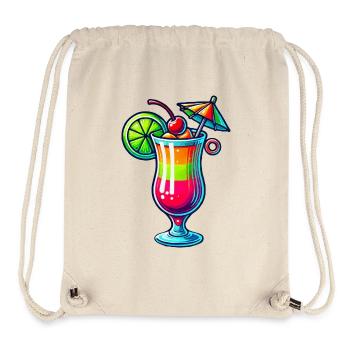 Cocktail - Stanley/Stella recycelter Gym Bag - Naturweiß - Vorne