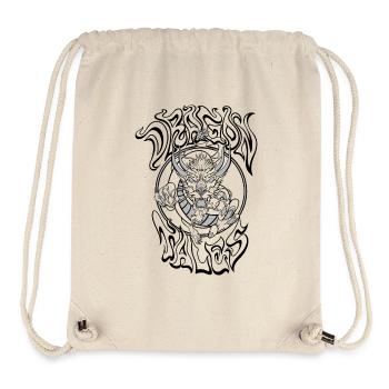 Dragon Tales – Mythisches östliches Drachen-Kunstwerk II - Stanley/Stella recycelter Gym Bag - Naturweiß - Vorne