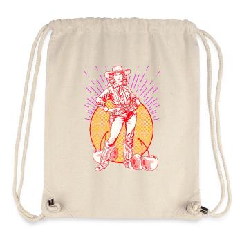 Cherry Picking - Stanley/Stella recycelter Gym Bag - Naturweiß - Vorne